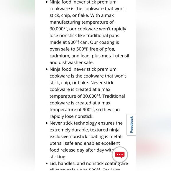 Ninja NeverStick Professional Series 3 1/2QT Saucepan w/ Lid - Picture 9 of 15